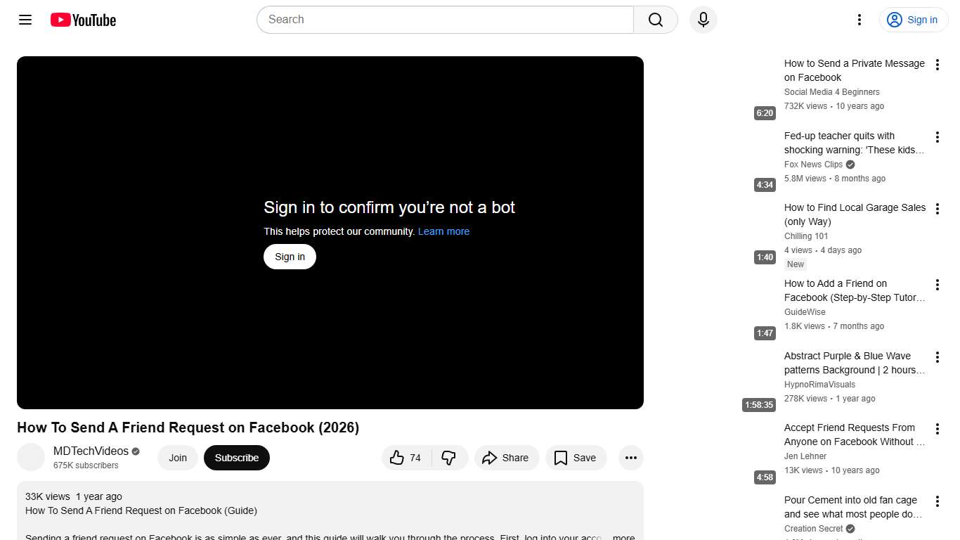 How To Send A Friend Request on Facebook (2026) - YouTube